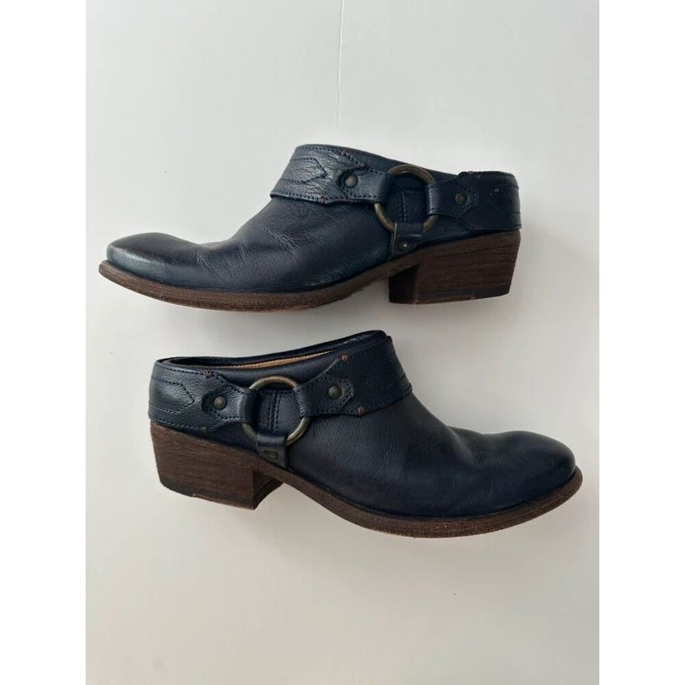 Frye Carson Harness Mule Clogs